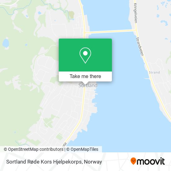 Sortland Røde Kors Hjelpekorps map