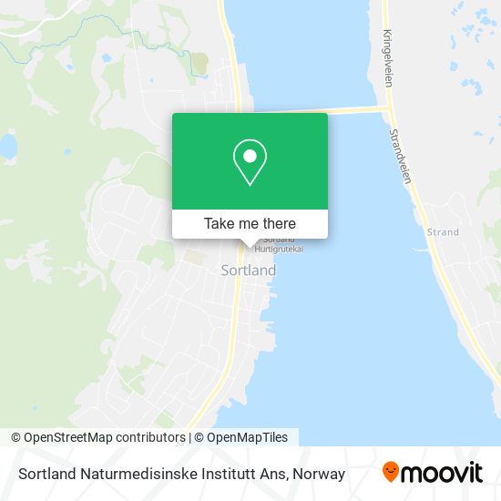 Sortland Naturmedisinske Institutt Ans map