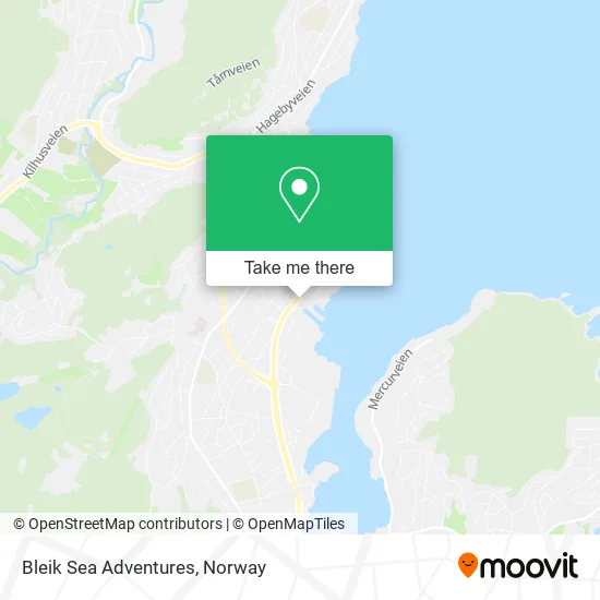 Bleik Sea Adventures map