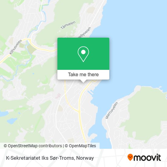 K-Sekretariatet Iks Sør-Troms map