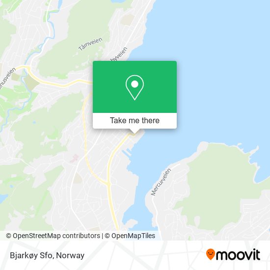 Bjarkøy Sfo map