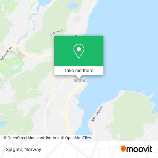 Sjøgata map