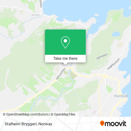 Stalheim Bryggeri map
