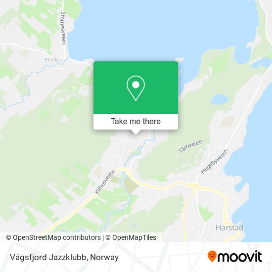 Vågsfjord Jazzklubb map