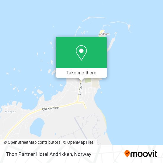 Thon Partner Hotel Andrikken map