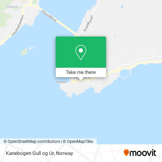 Kanebogen Gull og Ur map