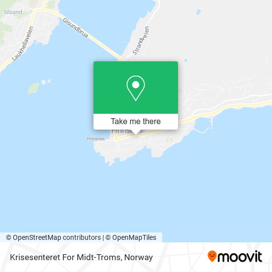 Krisesenteret For Midt-Troms map