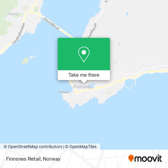 Finnsnes Retail map