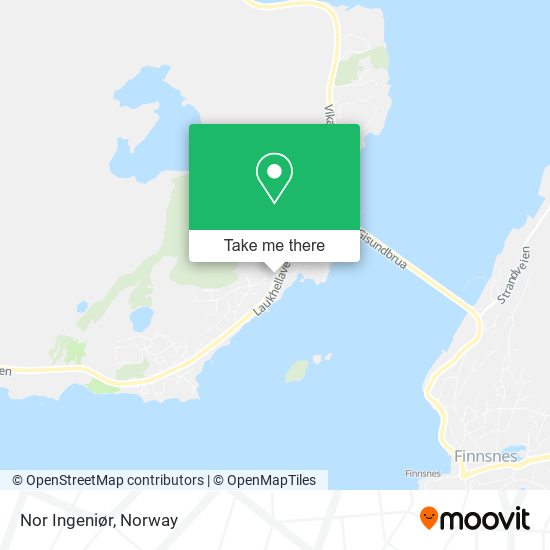 Nor Ingeniør map