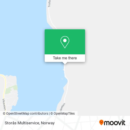 Storås Multiservice map