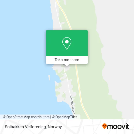 Solbakken Velforening map