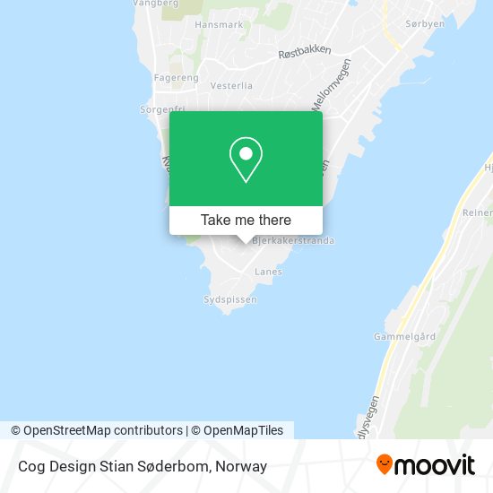 Cog Design Stian Søderbom map