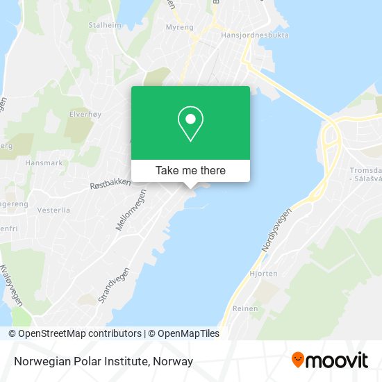 Norwegian Polar Institute map