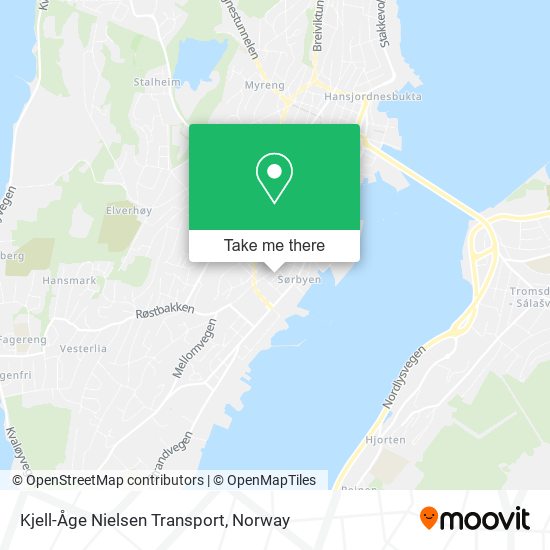 Kjell-Åge Nielsen Transport map