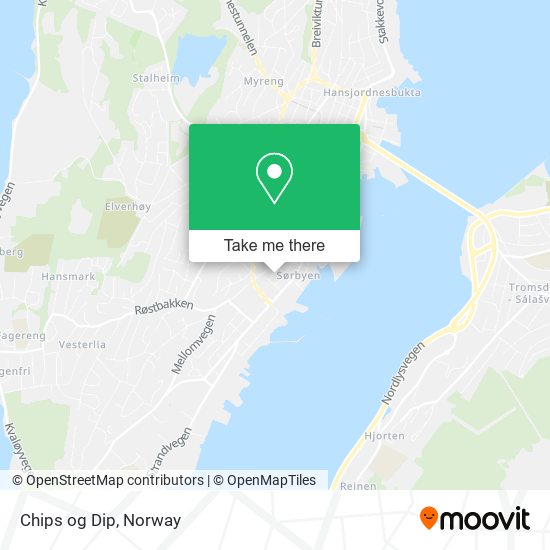 Chips og Dip map