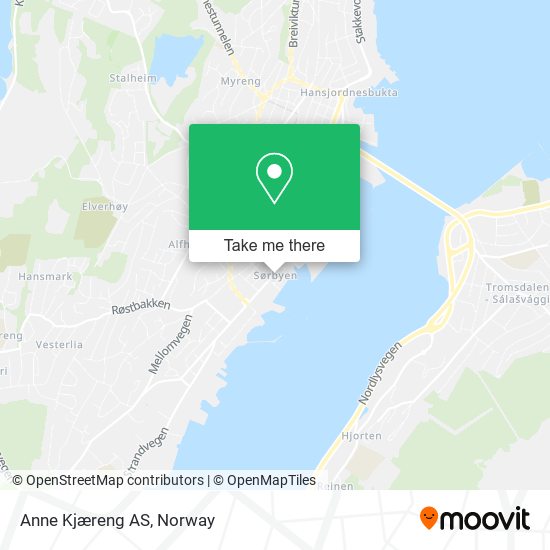 Anne Kjæreng AS map