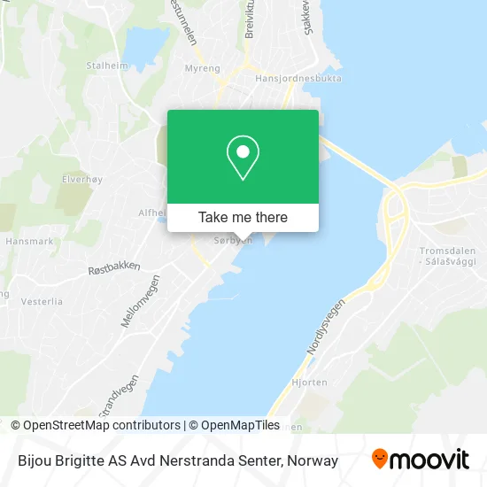 Bijou Brigitte AS Avd Nerstranda Senter map