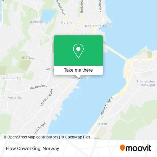 Flow Coworking map