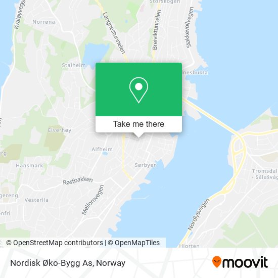 Nordisk Øko-Bygg As map