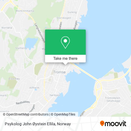 Psykolog John Øystein Ellila map