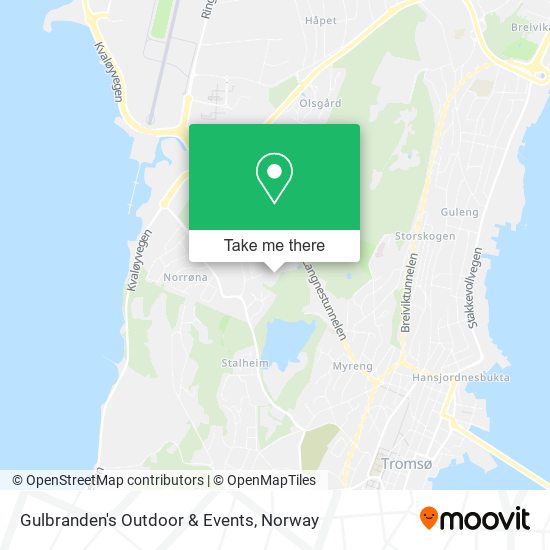 Gulbranden's Outdoor & Events map