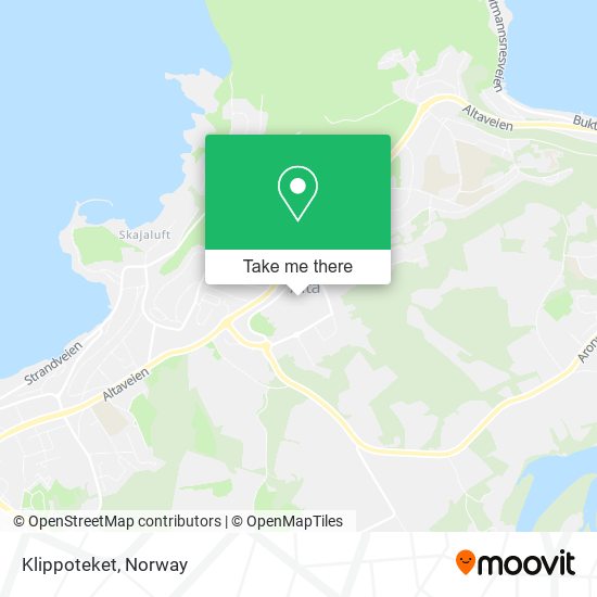 Klippoteket map