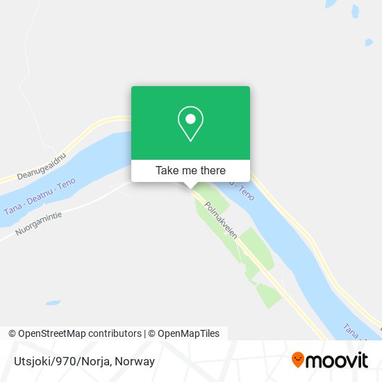 Utsjoki/970/Norja map
