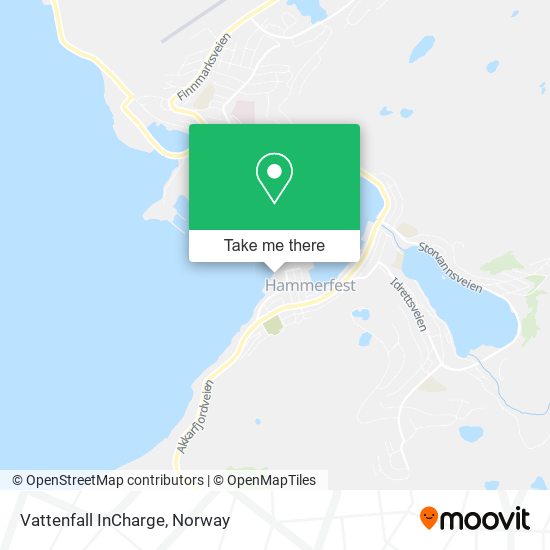 Vattenfall InCharge map