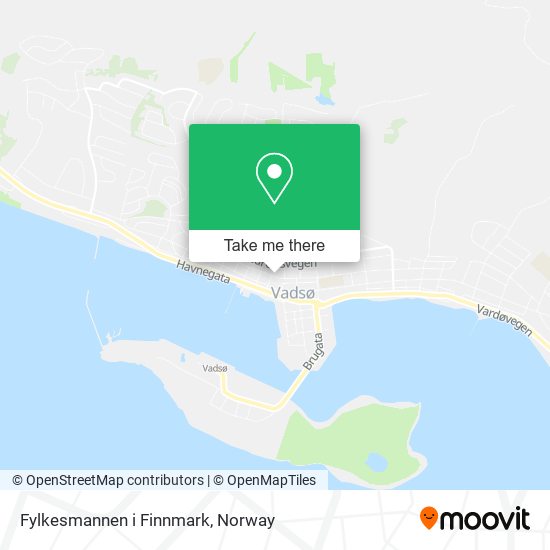 Fylkesmannen i Finnmark map