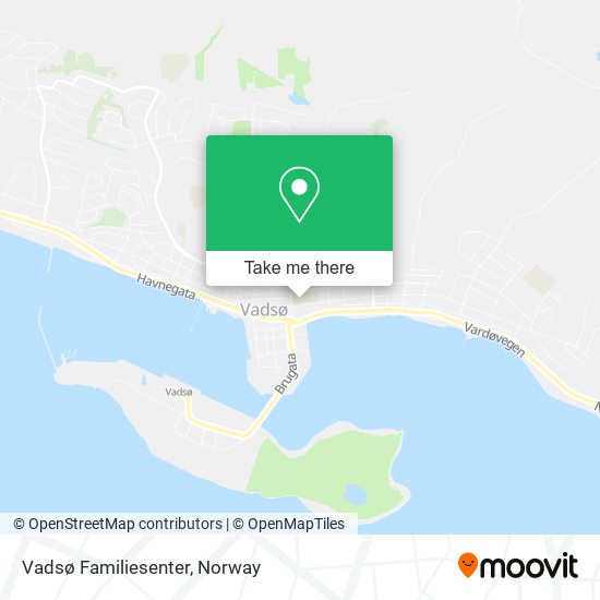 Vadsø Familiesenter map