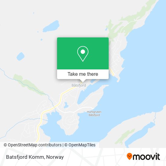Batsfjord Komm map