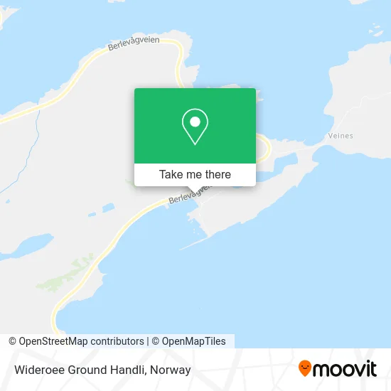 Wideroee Ground Handli map