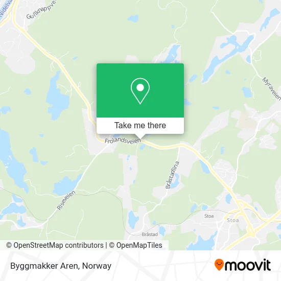 Byggmakker Aren map