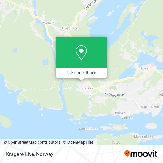 Kragerø Live map