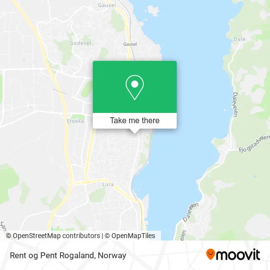 Rent og Pent Rogaland map