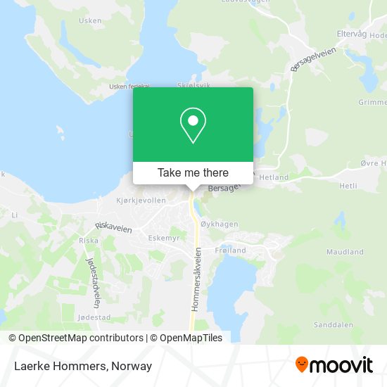 Laerke Hommers map
