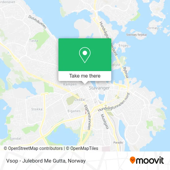 Vsop - Julebord Me Gutta map