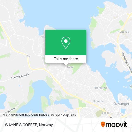 WAYNE'S COFFEE map