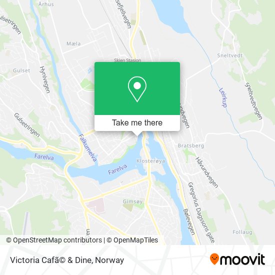 Victoria Cafã© & Dine map
