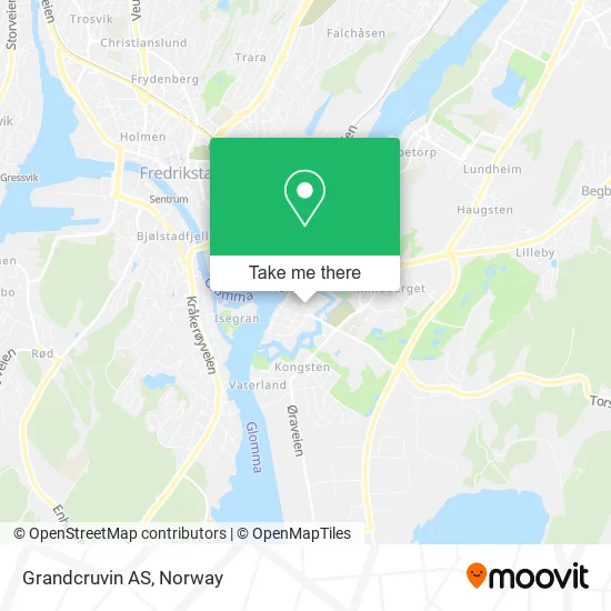 Grandcruvin AS map