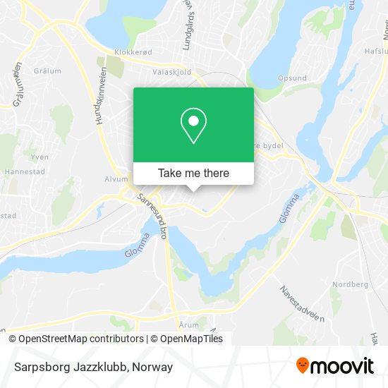 Sarpsborg Jazzklubb map