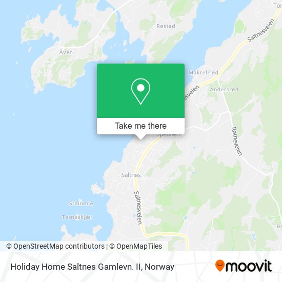 Holiday Home Saltnes Gamlevn. II map