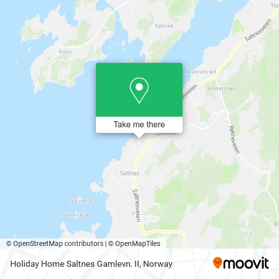 Holiday Home Saltnes Gamlevn. II map