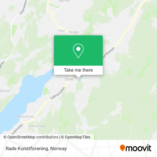 Rade Kunstforening map