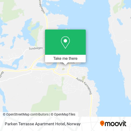 Parken Terrasse Apartment Hotel map