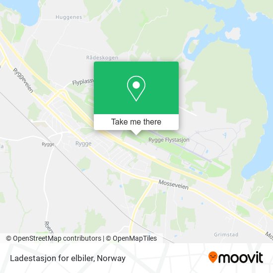 Ladestasjon for elbiler map