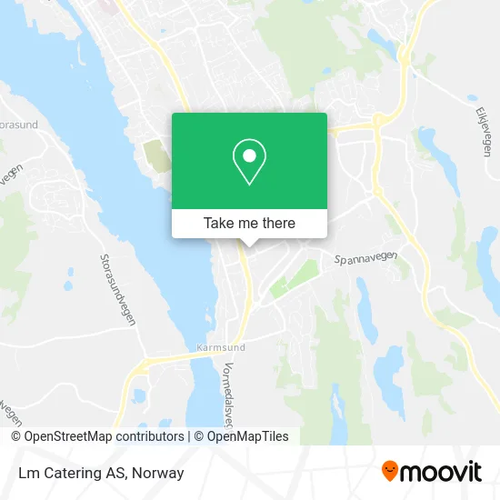 Lm Catering AS map