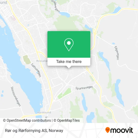 Rør og Rørfornying AS map