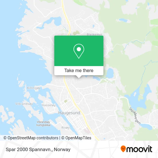 Spar 2000 Spannavn. map
