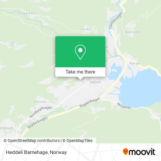 Heddeli Barnehage map